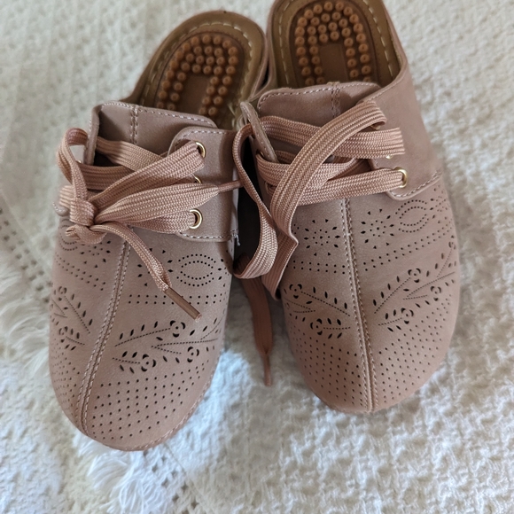 Ecetana Mules for Women Slip on Clogs Shoes with Arch Support Casual Summer - Picture 8 of 13